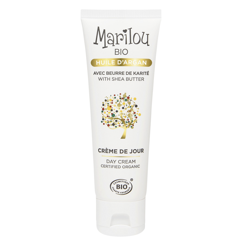 Crème hydratante à l'Huile d'Argan bio - Soins de visage Jour | Marilou Bio
